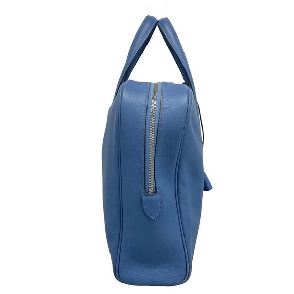 HERMES Victoria 2 12H Azur EverGrain - C Business Bag - Picture 2 of 15